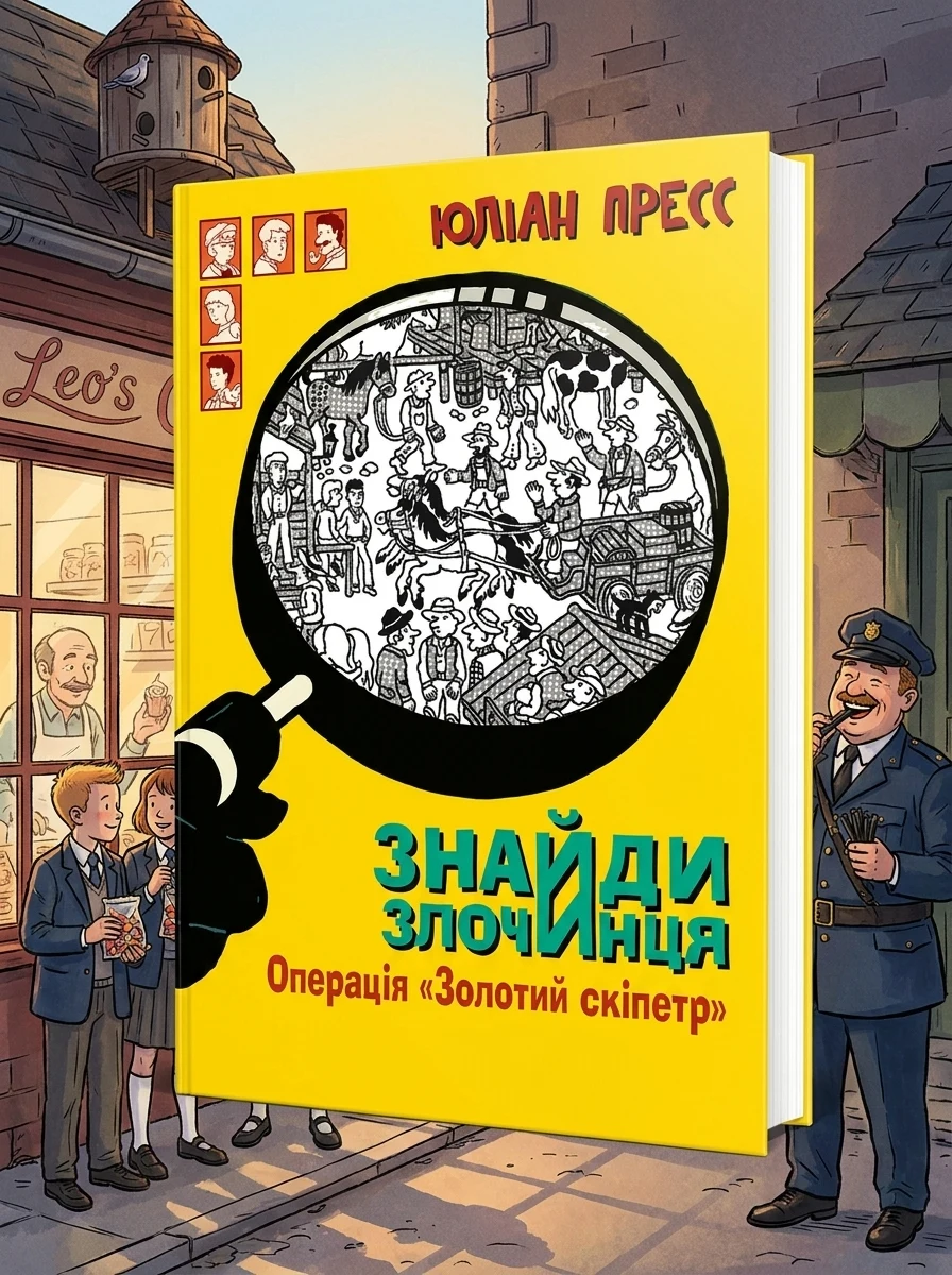 Знайди Злочинця. Операція «Золотий скіпетр» — Підліткові детективи