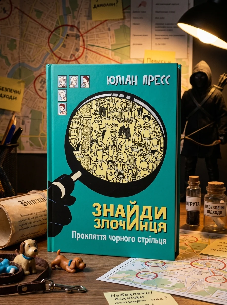 Знайди Злочинця. Прокляття чорного стрільця — Сучасна зарубіжна проза