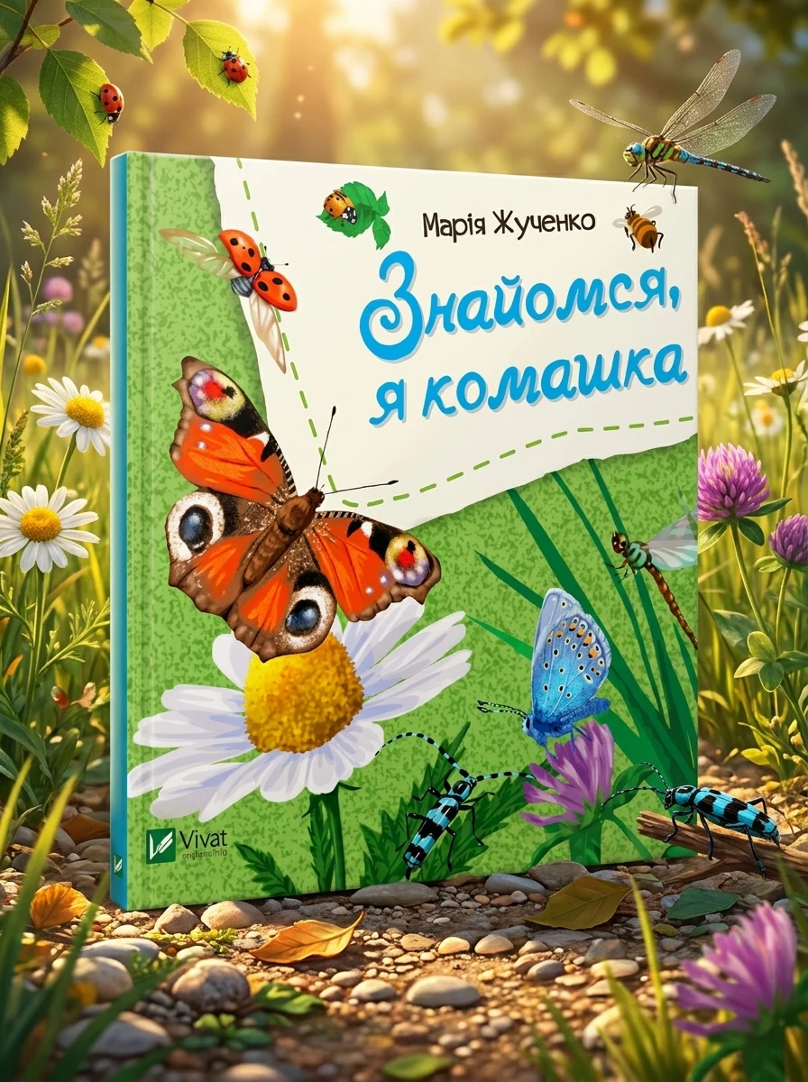 Знайомся, я комашка — Розвивальні книги