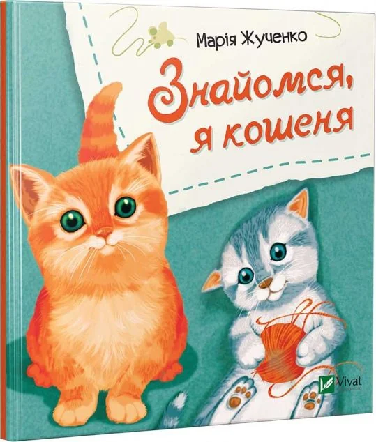 Знайомся, я кошеня — Розвивальні книги