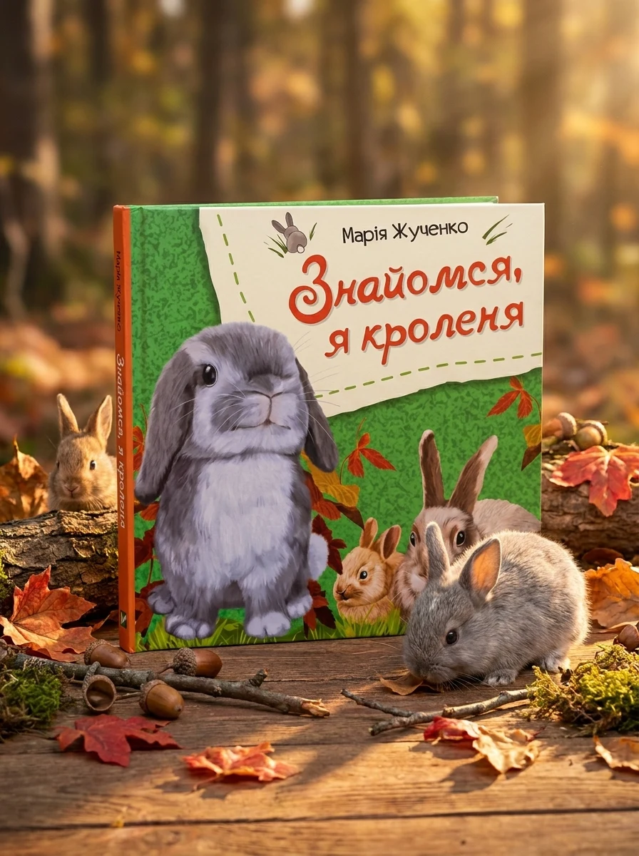 Знайомся, я кроленя — Розвивальні книги