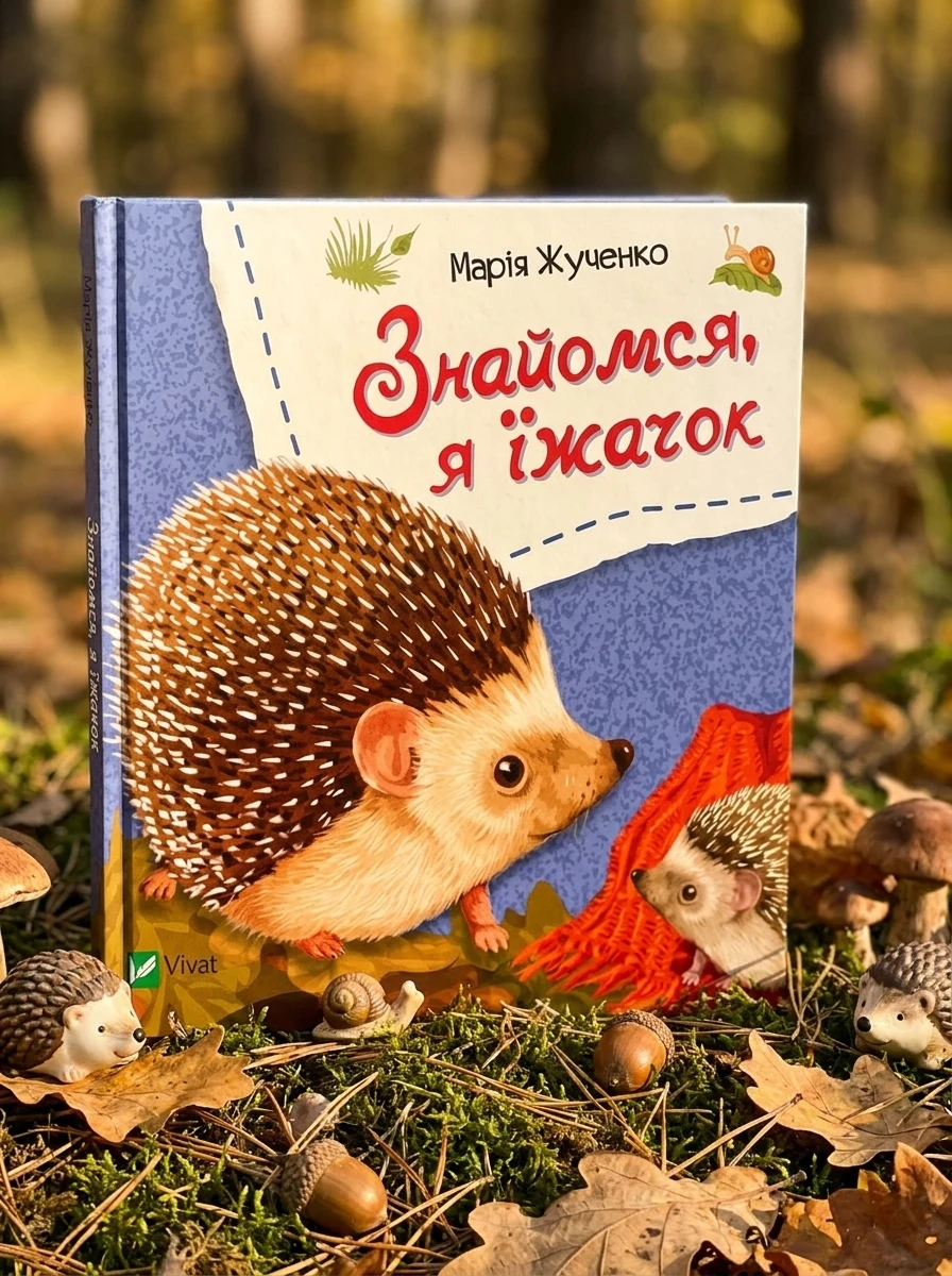 Знайомся, я їжачок — Розвивальні книги