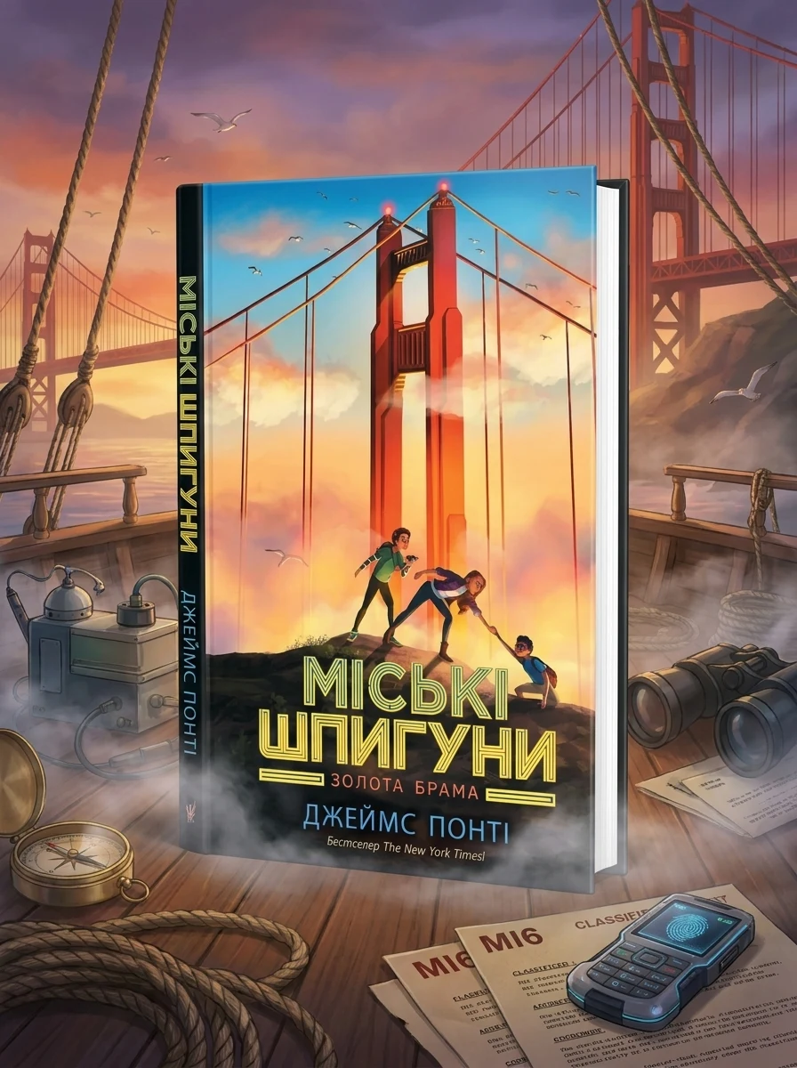 Міські шпигуни. Золота брама. Книга 2 — Підліткові детективи