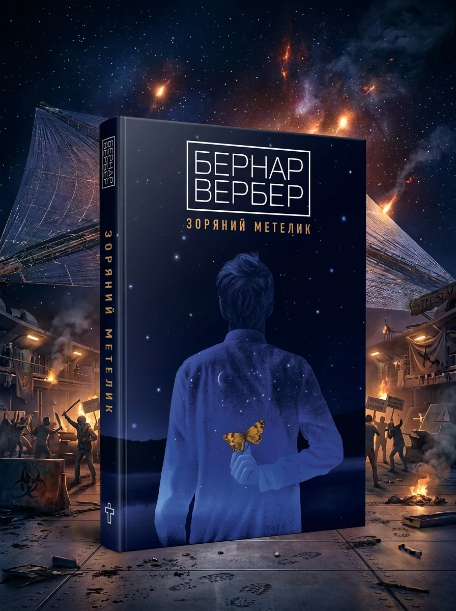 Зоряний метелик — Фантастика про космос