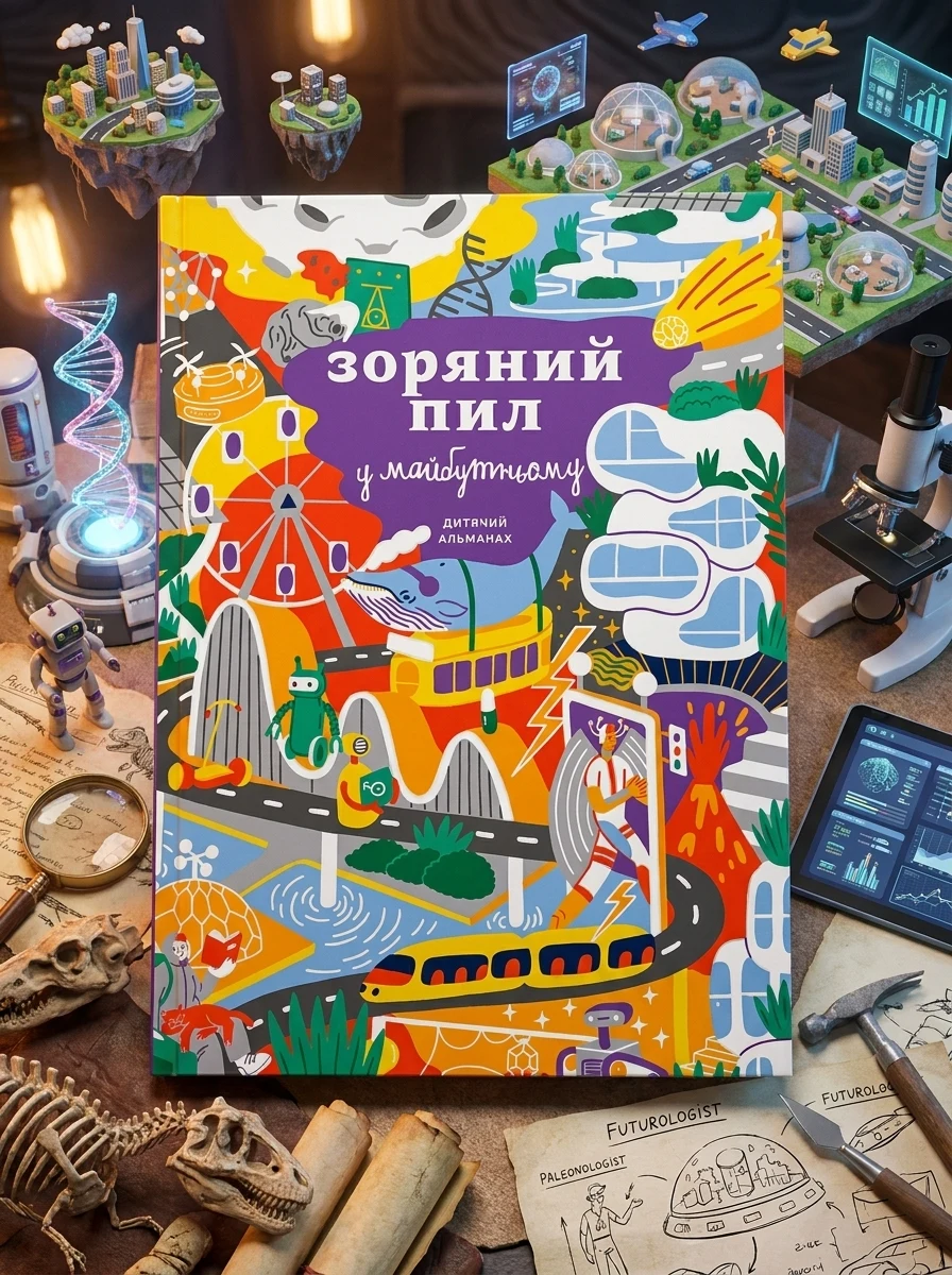 Зоряний пил у майбутньому — Пізнавальні книги для дітей