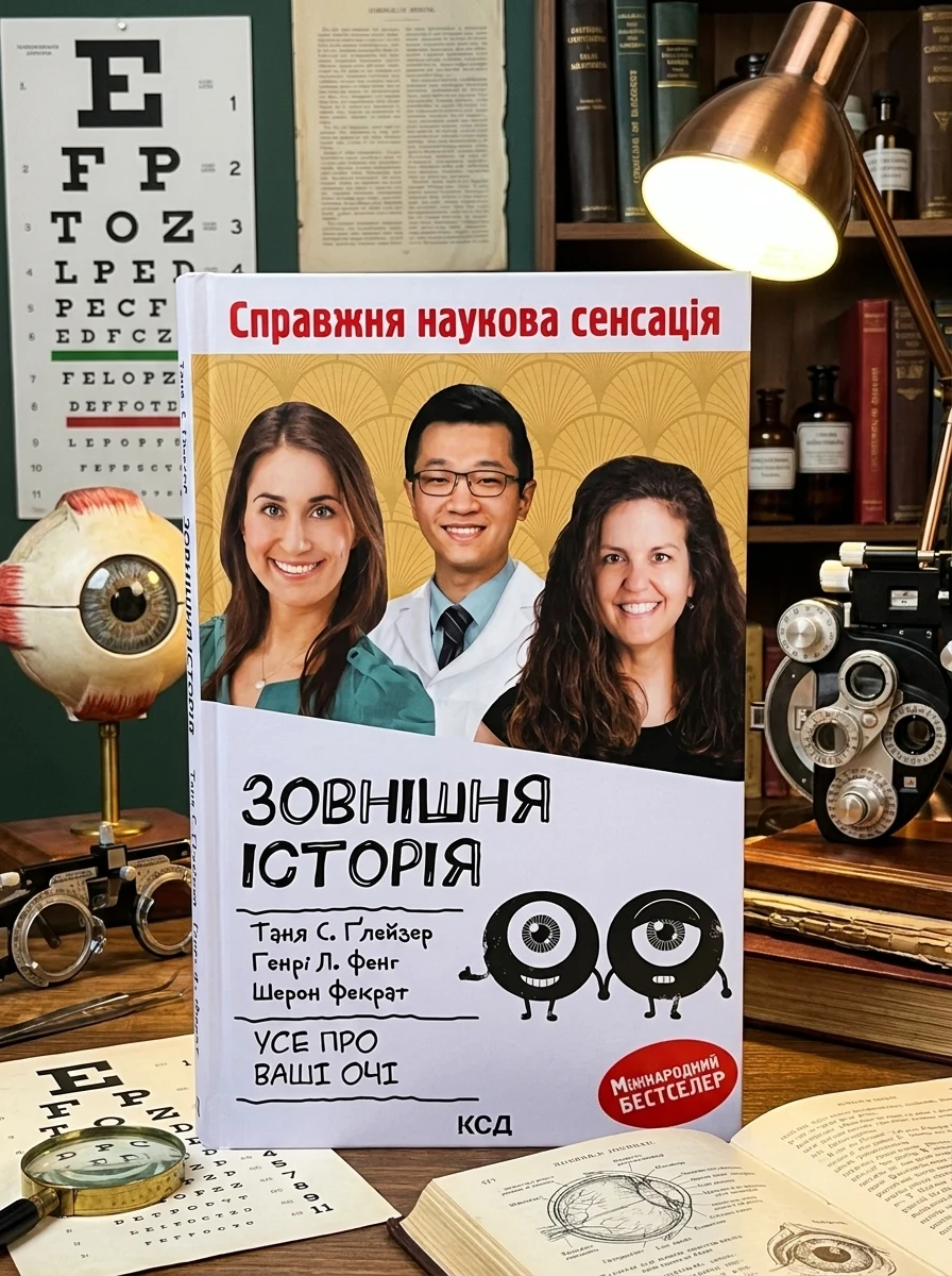 Зовнішня icторiя. Усе про ваші очі | купити книгу онлайн