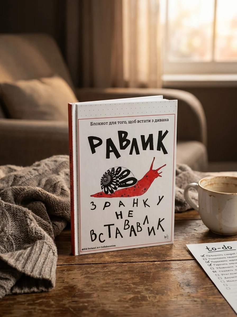 Зранку не встававлик. Блокнот для того, щоб встати з дивана — Саморозвиток та мотивація