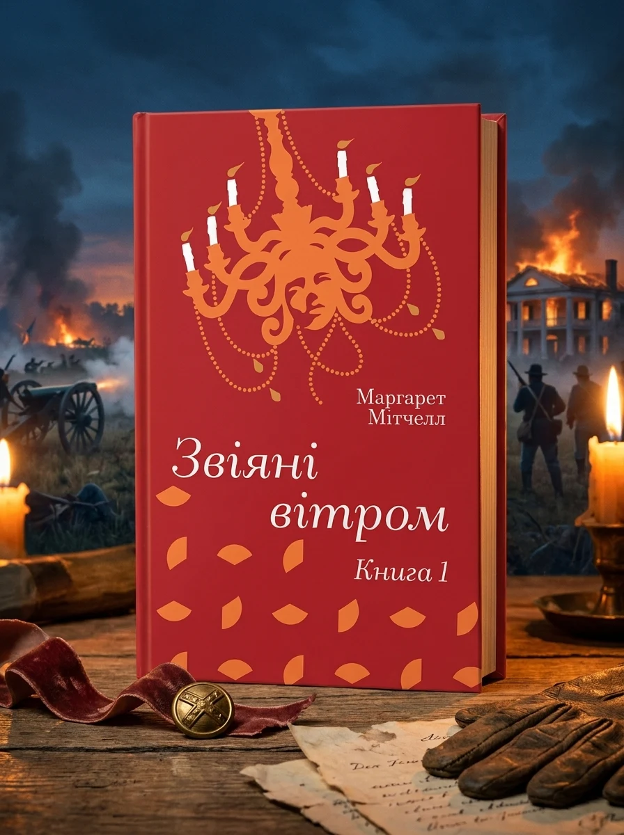 Звіяні вітром. Книга 1 — Класична зарубіжна проза