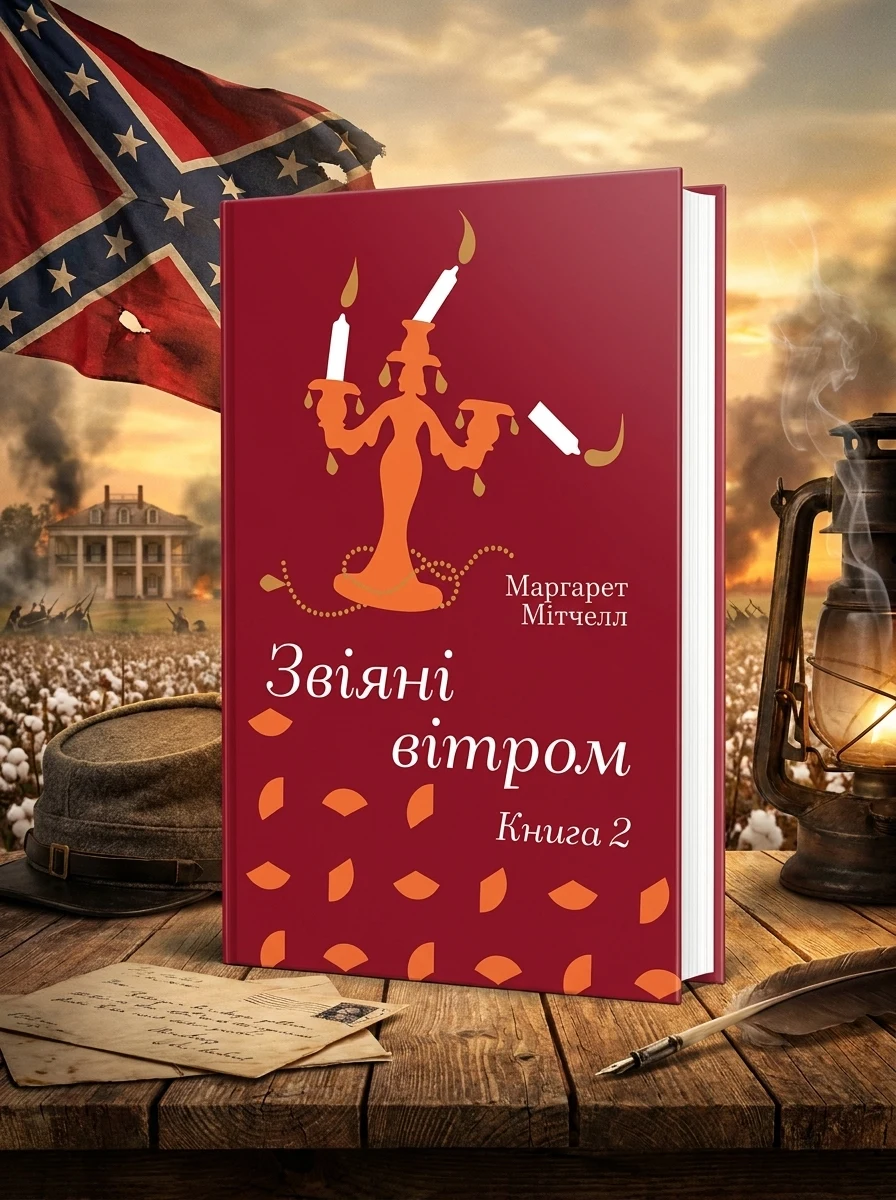Звіяні вітром. Книга 2 — Класична зарубіжна проза