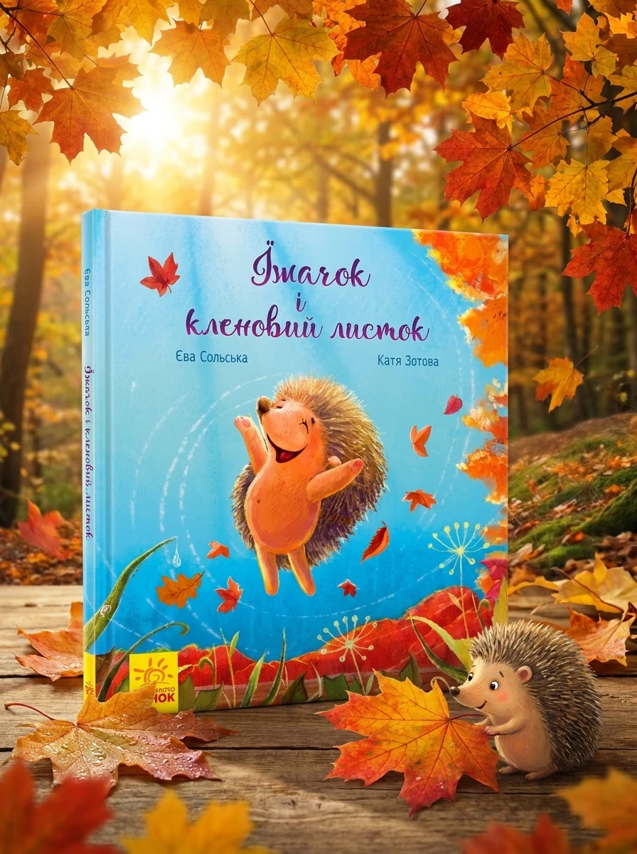 Зворушливі книжки. Їжачок і кленовий листок — Казки