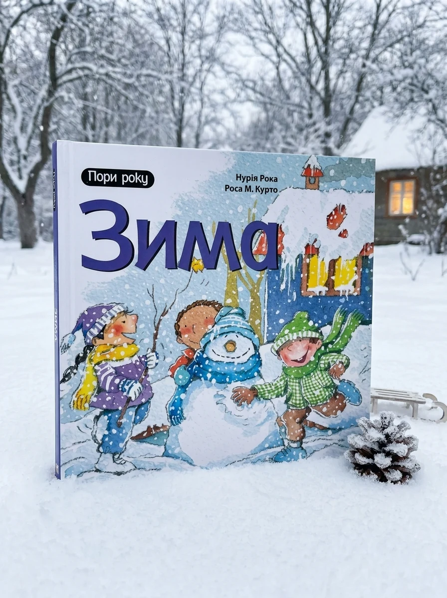 Зима — Розвивальні книги
