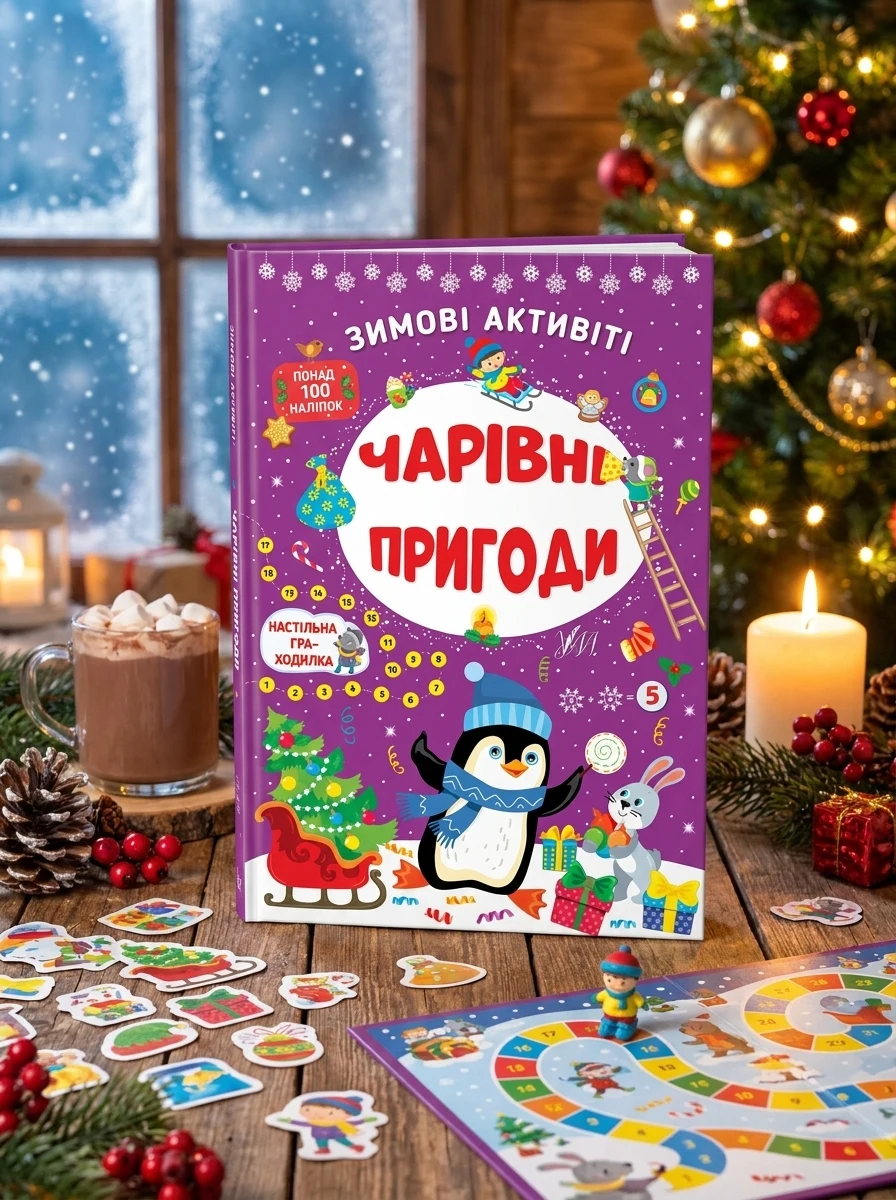 Зимові активіті. Чарівні пригоди — Книги-іграшки