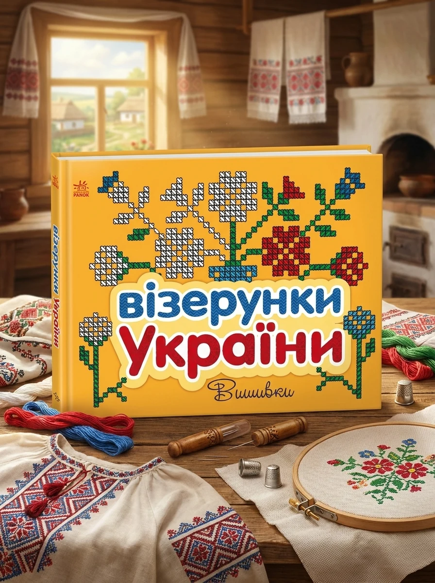 Візерунки України. Вишивки — Книги