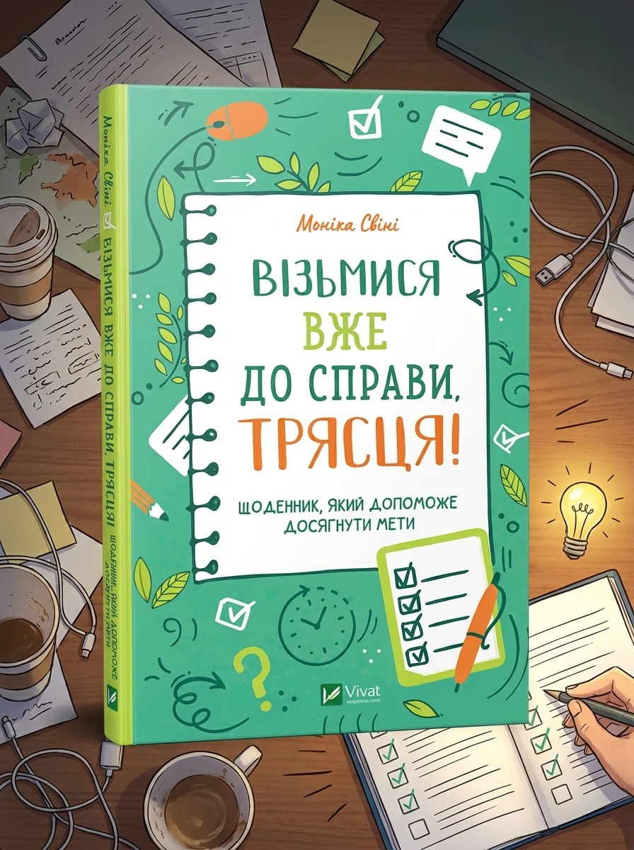 Візьмися вже до справи, трясця!Щоденник, який допоможе досягнути мети — фото 2