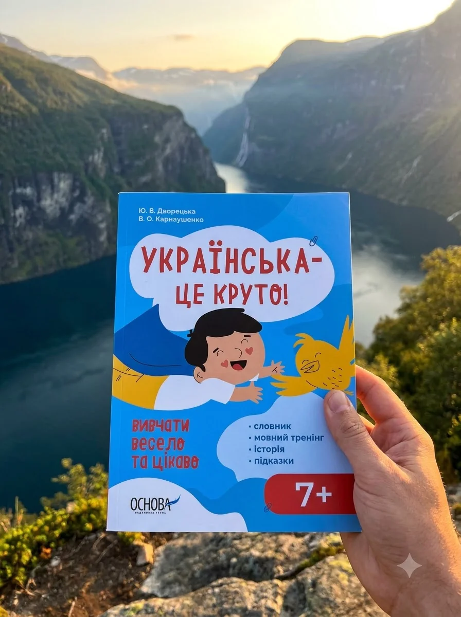 Українська – це круто! Вивчати весело та цікаво! 7+ — Українська дитяча література