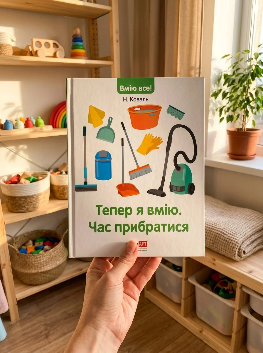 Вмію все! Тепер я вмію. Час прибратися — Дитяча література