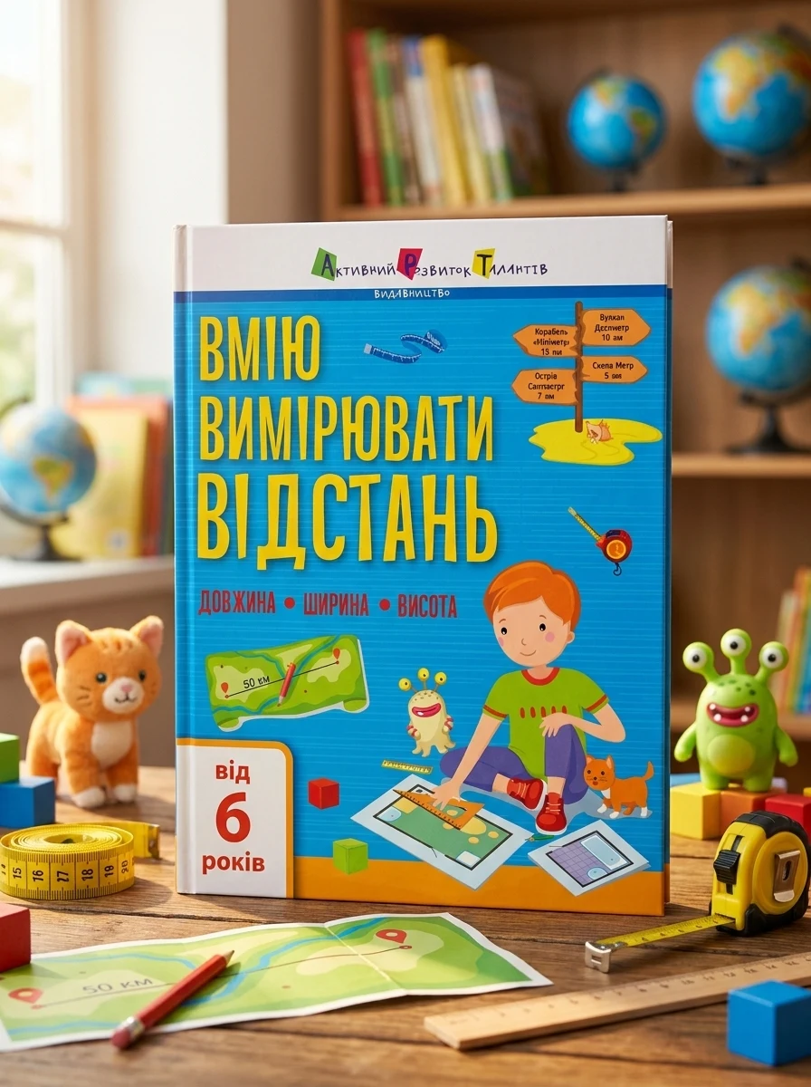 Вмію все! Вмію вимірювати відстань. Довжина. Ширина. Висота — фото 2