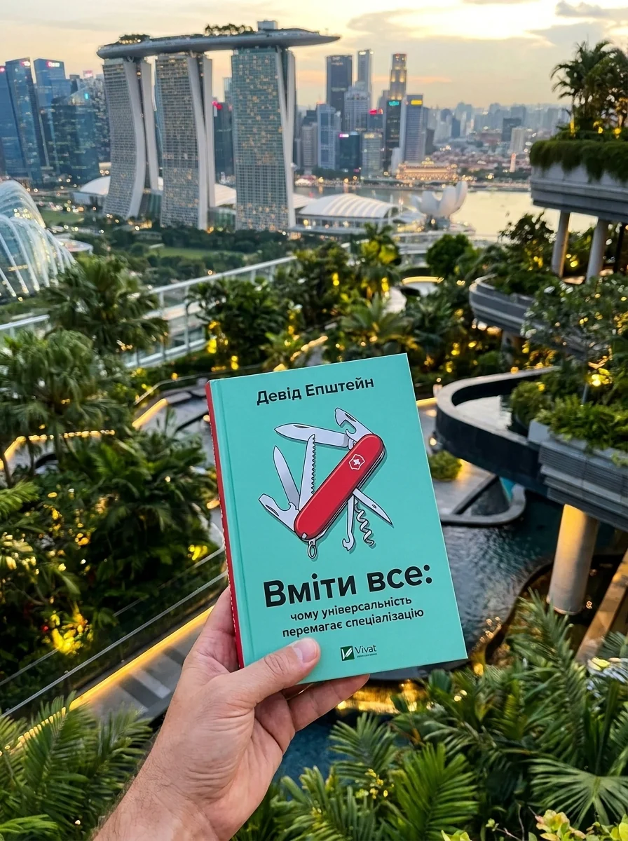 Вміти все: чому універсальність перемагає спеціалізацію | купити книгу онлайн