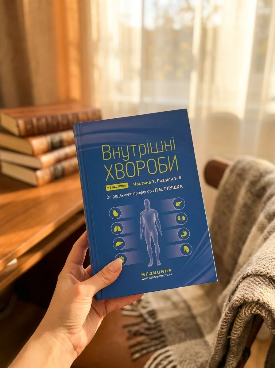 Внутрішні хвороби: у 2 частинах. Частина 1. Розділи 1—8: підручник — Книги