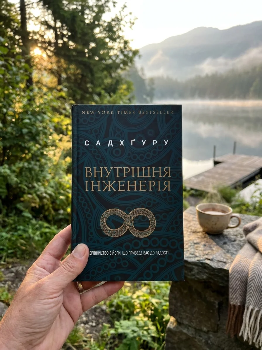 Внутрішня інженерія — Садхґуру, обкладинка