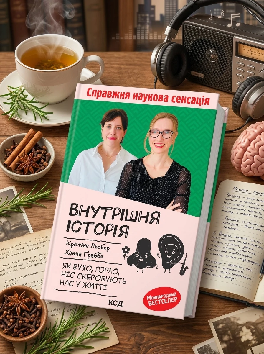 Внутрішня історія. Як вухо, горло, ніс скеровують нас у житті — Наука та психологія