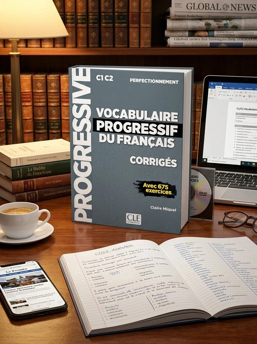 Vocabulaire Progressif du Francais 2e Edition perfectionnement C1-C2 Corrigés — Клер Мікель, фото 2