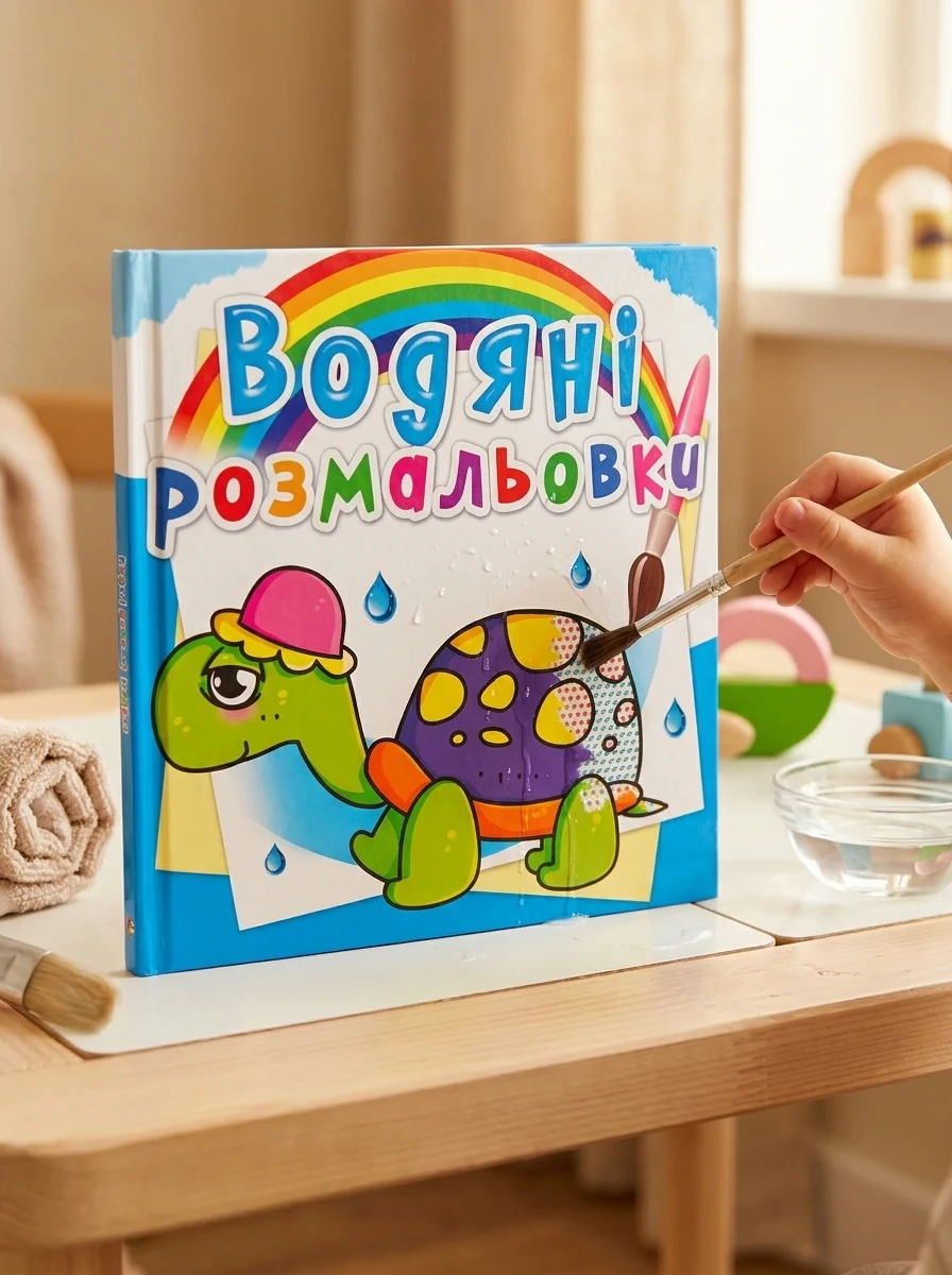 Водяні розмальовки. Казкові герої — Дитяча література