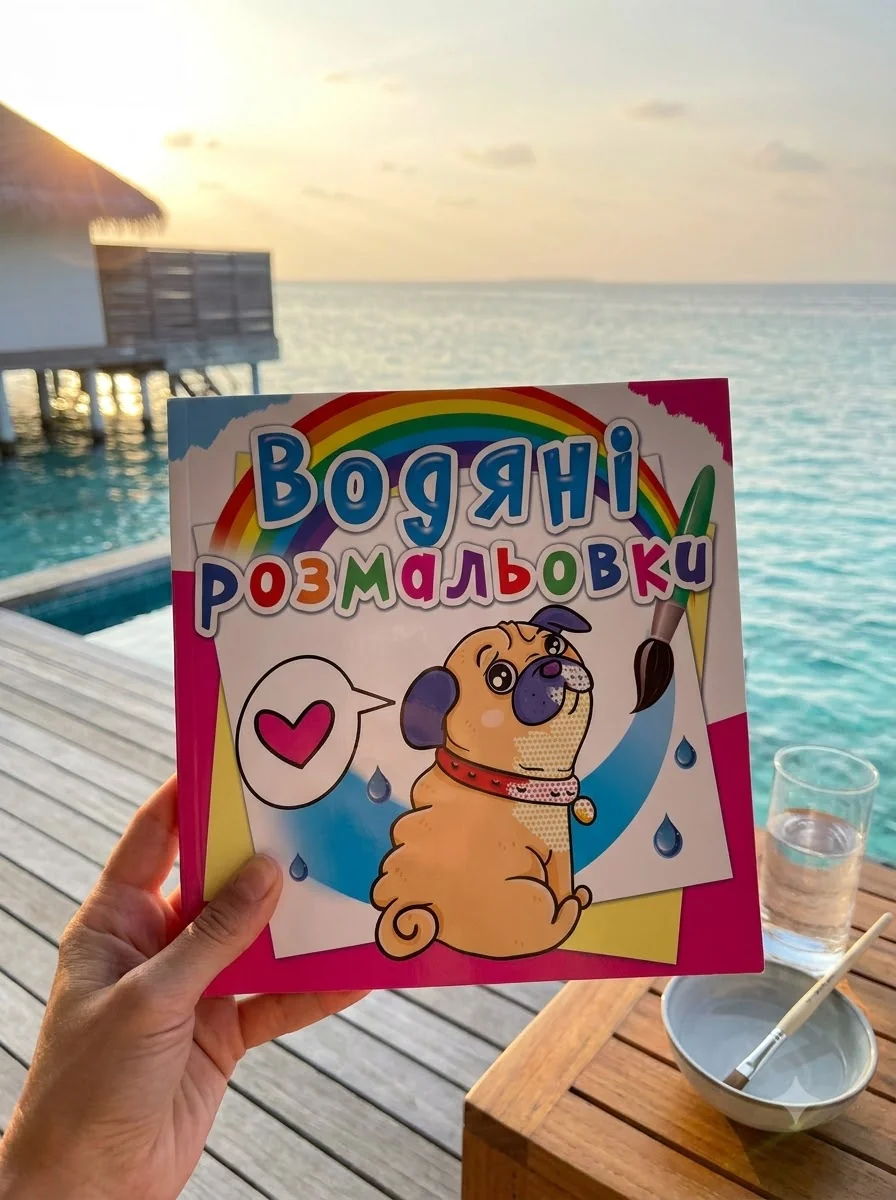 Водяні розмальовки. Котики та Цуценята — Дитяча література