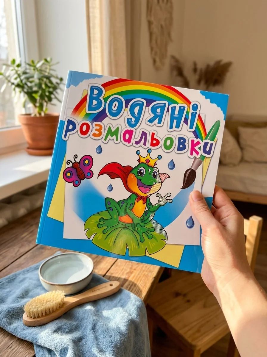 Водяні розмальовки. Підводний світ — Дитяча література