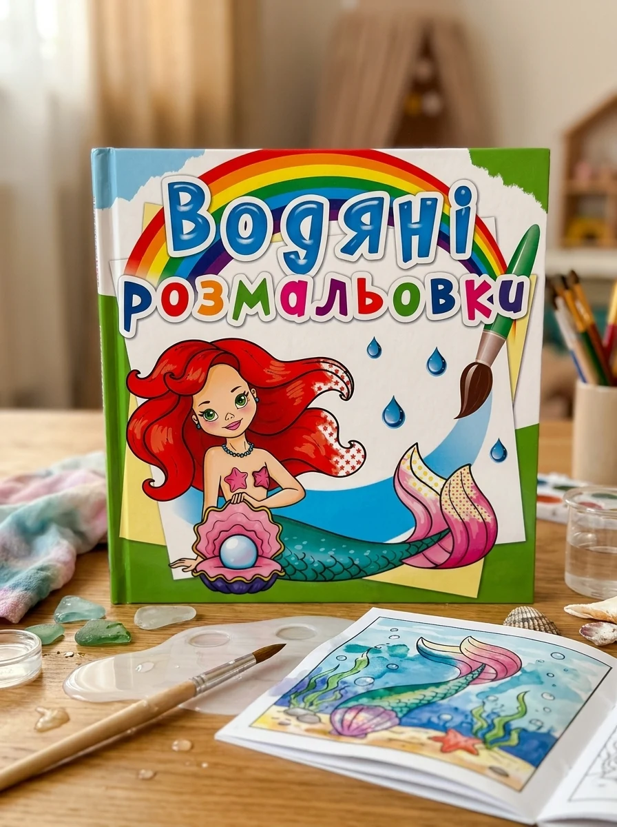 Водяні розмальовки. Русалоньки — Дитяча література