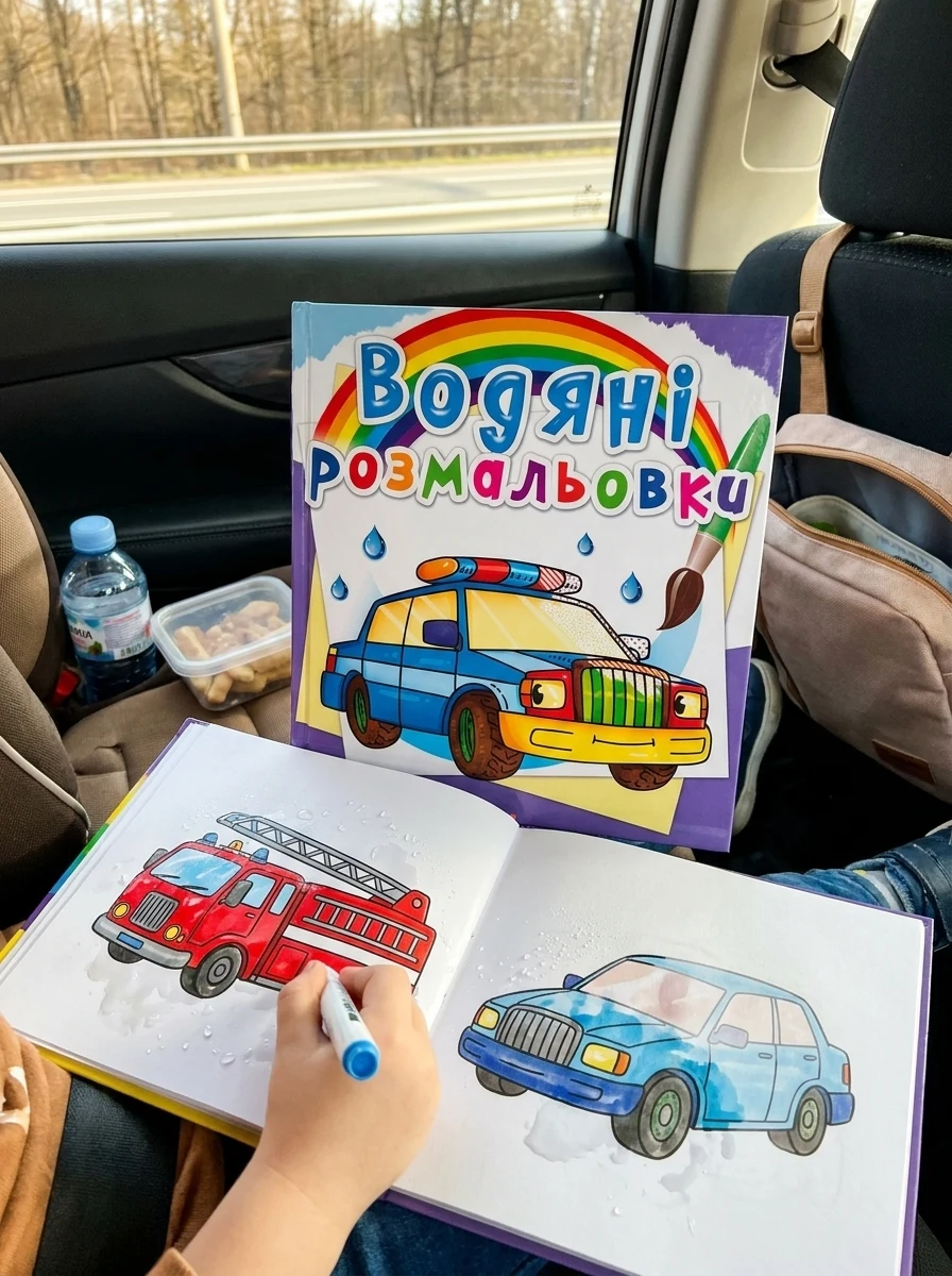 Водяні розмальовки. Спеціальні машинки, фото 2