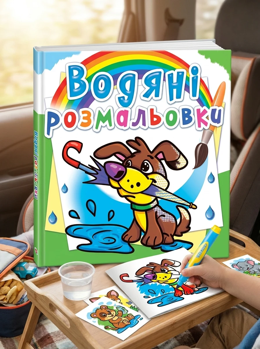 Водяні розмальовки. Цуценя — фото 2