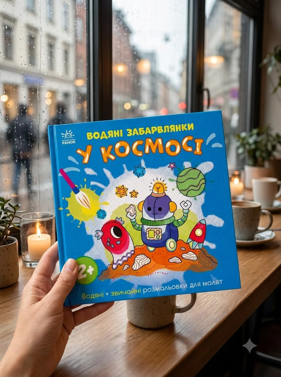 Водяні забарвлянки. У космосі — Дитяча література