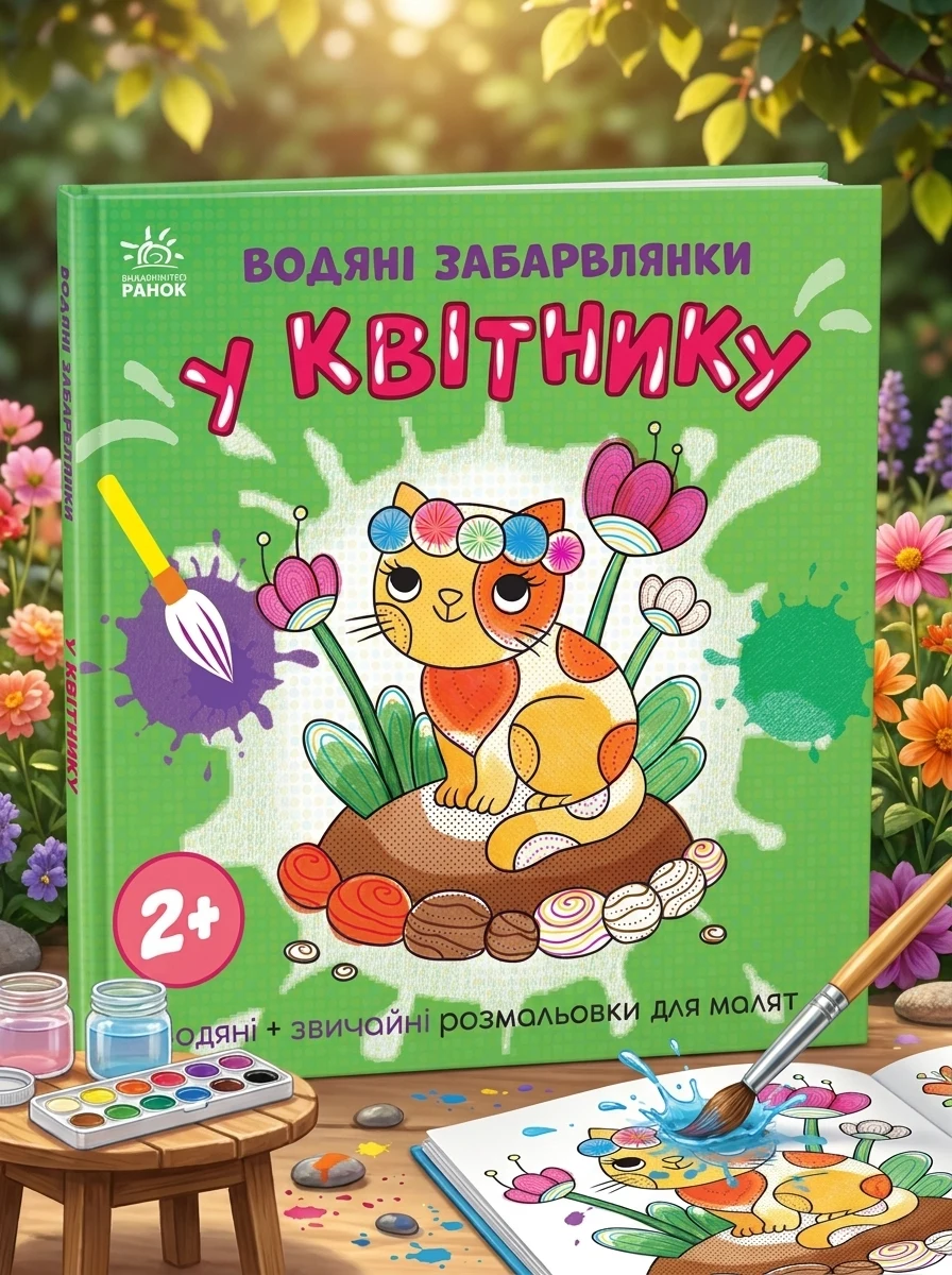 Водяні забарвлянки. У квітнику — фото 2