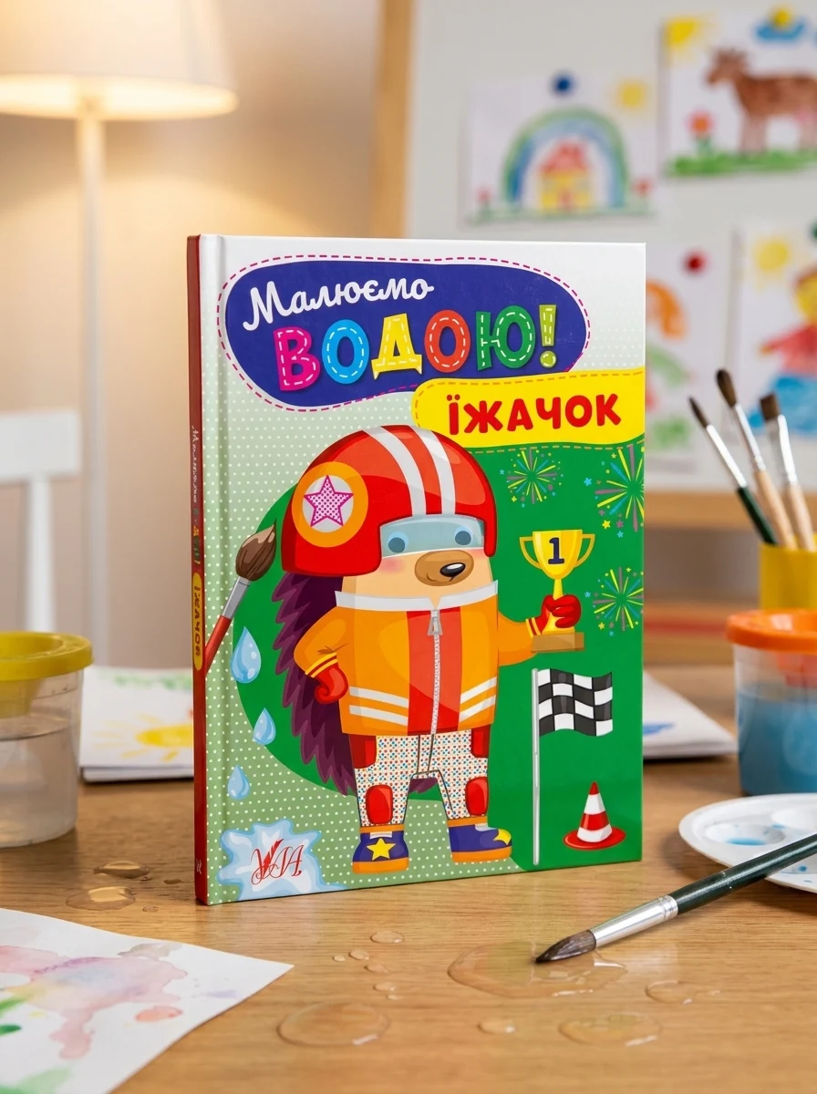 Водні розмальовка Малюємо водою! Їжачок 22868 — Дитяча література