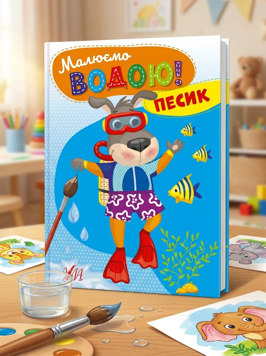 Водні розмальовка Малюємо водою! Песик 22871 — Дитяча література