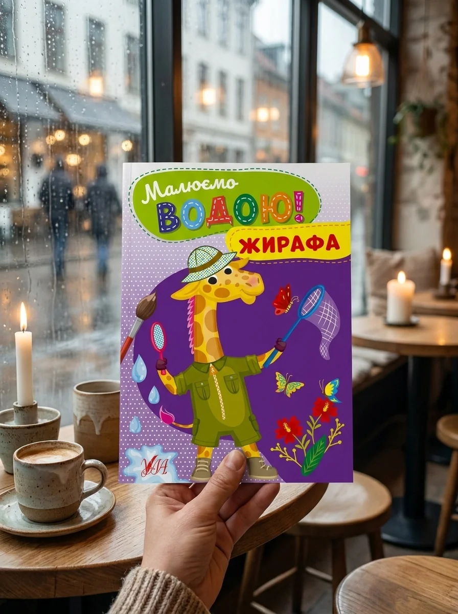 Водні розмальовка Малюємо водою! Жирафа 22865 — Дитяча література