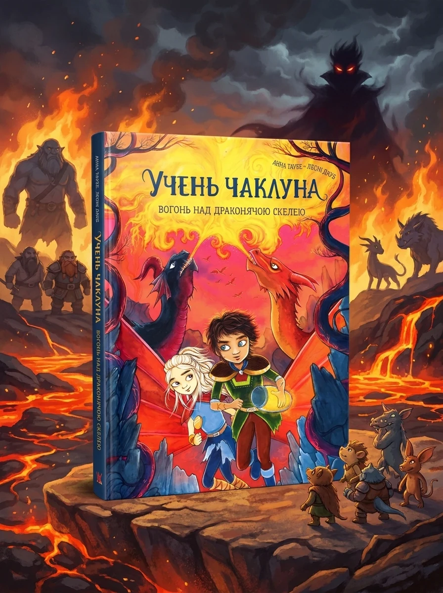 Вогонь над Драконячою скелею. Учень чаклуна.Книга 6 — Анна Таубе, фото 2