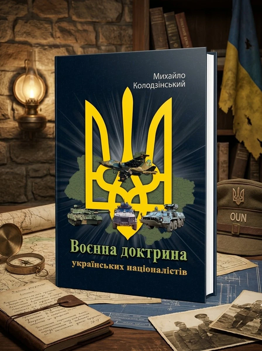Воєнна доктрина українських націоналістів — Михайло Колодзінський, обкладинка