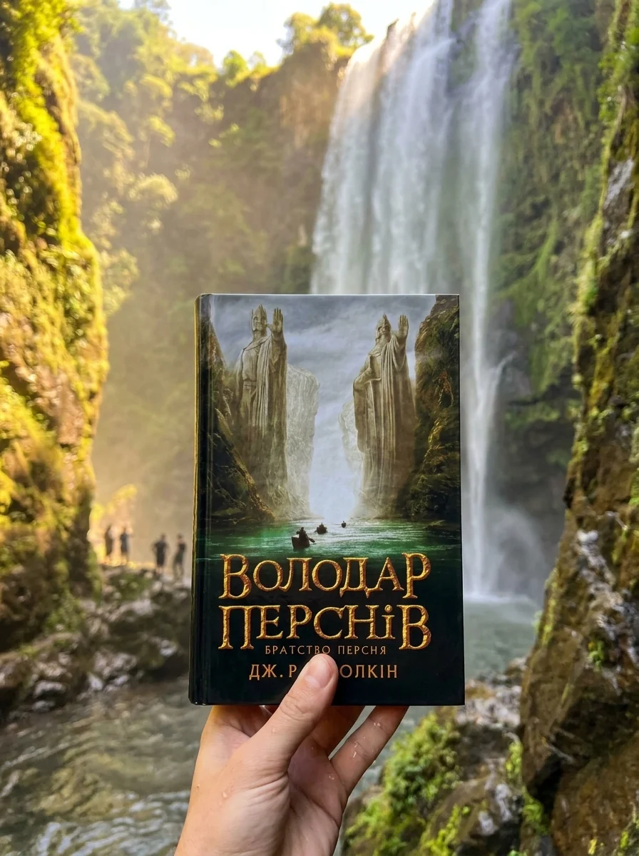 Володар перснів. Братство персня. Книга 1 — Джон Р. Р. Толкін, обкладинка