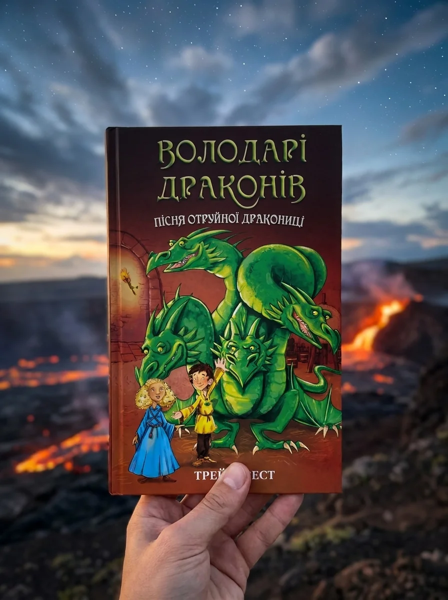 Володарі драконів. Книга 5: Пісня Отруйної дракониці — Фантастика та фентезі