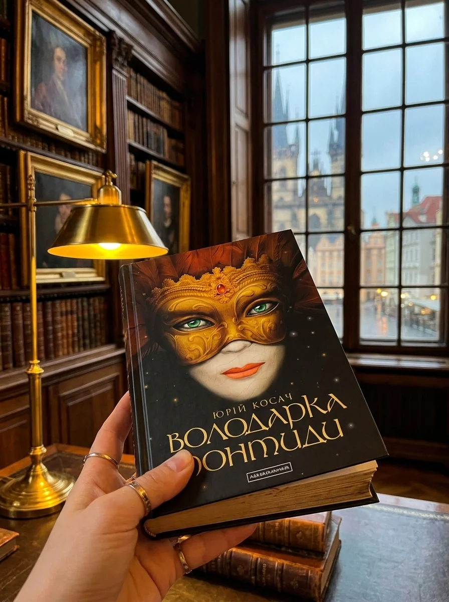 Володарка Понтиди — Юрій Косач, обкладинка