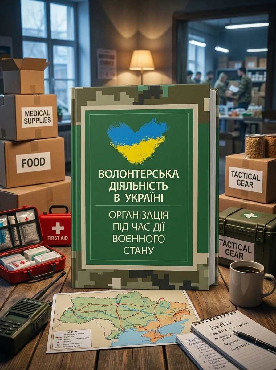 Волонтерська діяльність в Україні. Організація під час дії воєнного стану — Бізнес та саморозвиток
