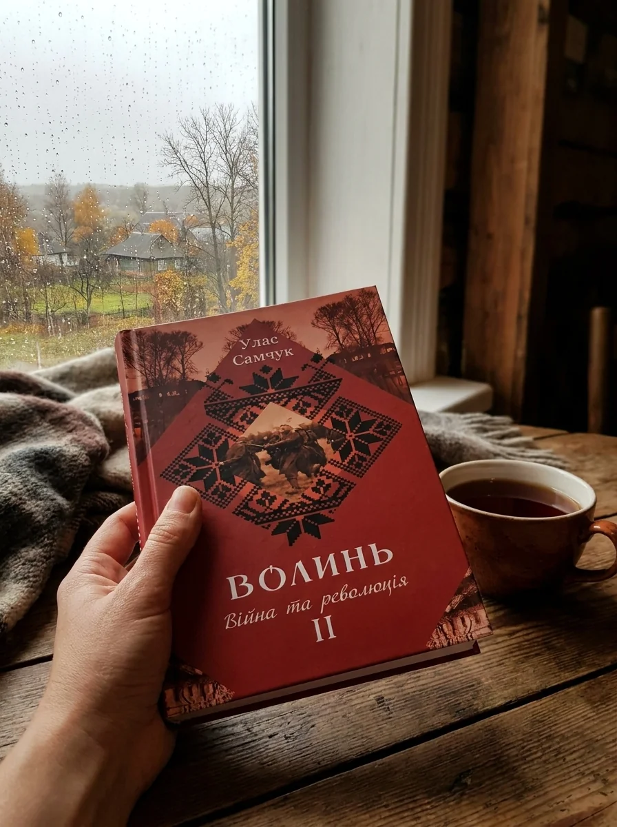 Волинь: роман у трьох частинах. Ч. 2. Війна і революція — Улас Самчук, обкладинка