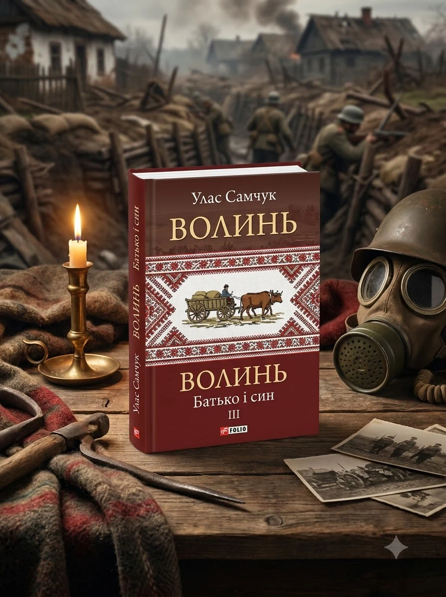 Волинь: роман у трьох частинах. Ч. 3. Батько і син — Художня література