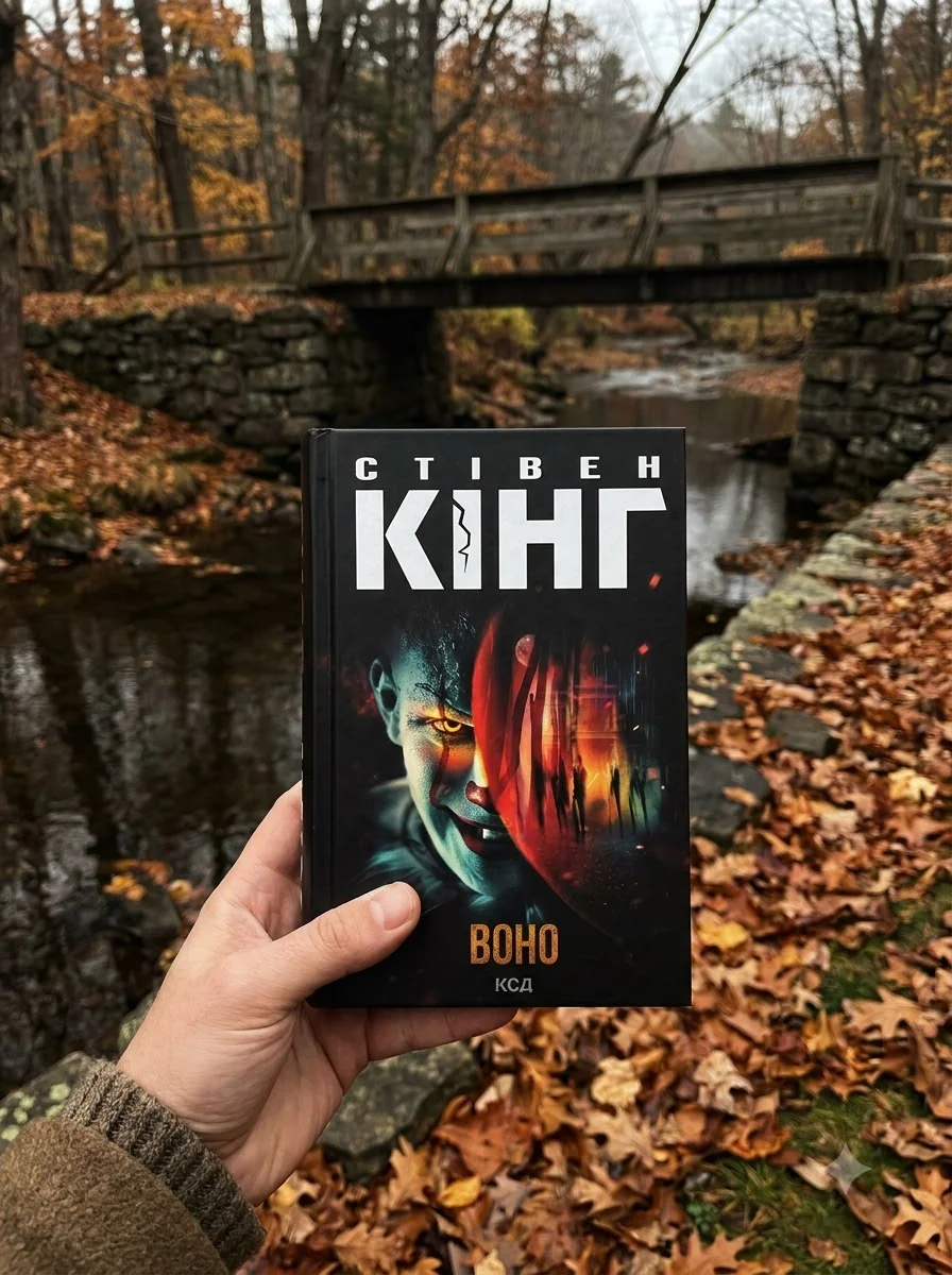Воно (Клуб Сімейного Дозвілля) — Стівен Кінг, обкладинка