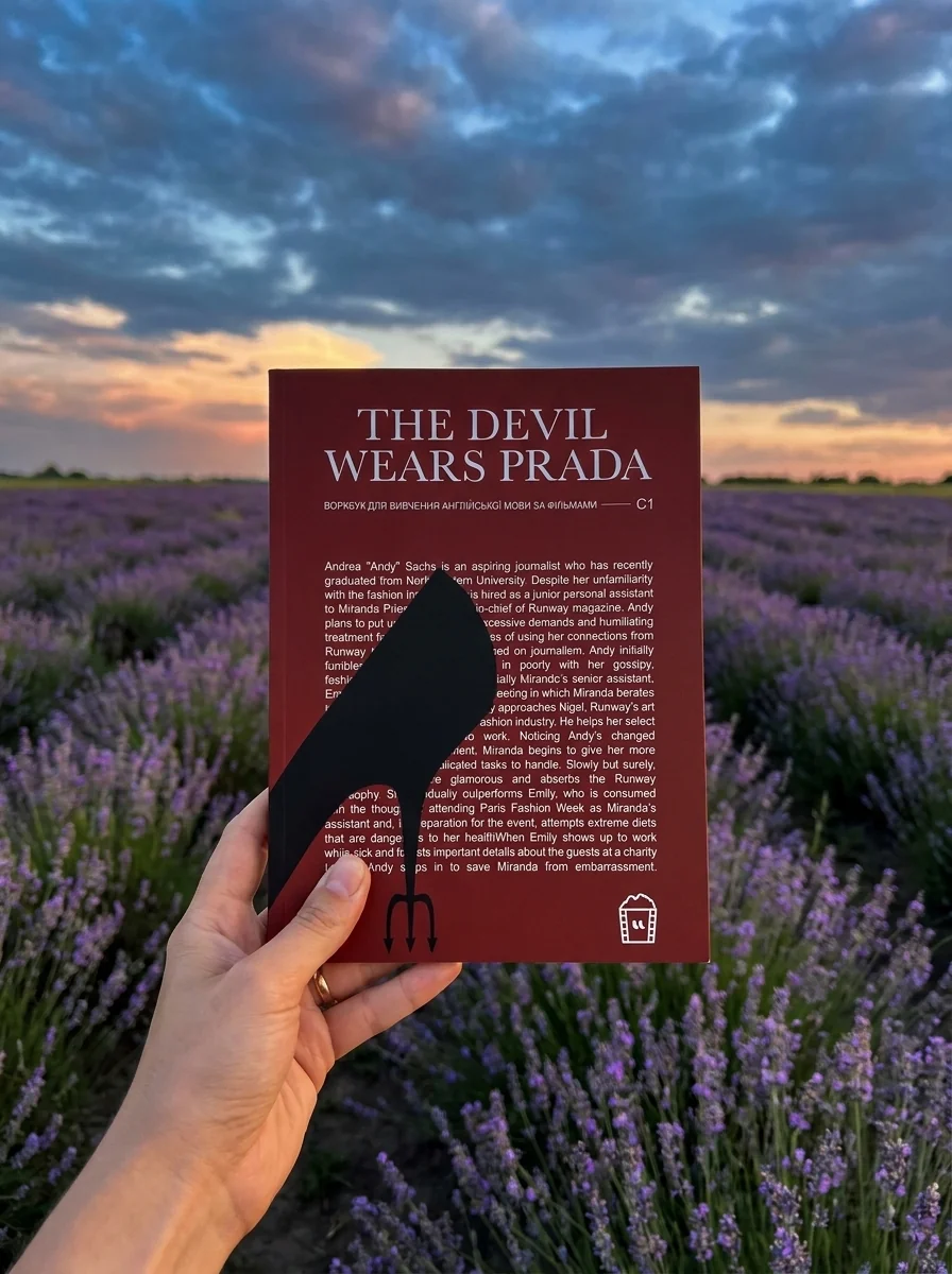 Воркбук для вивчення англійської мови по фільмах. The Devil Wears Prada. Рівень C1 — Вивчення мов
