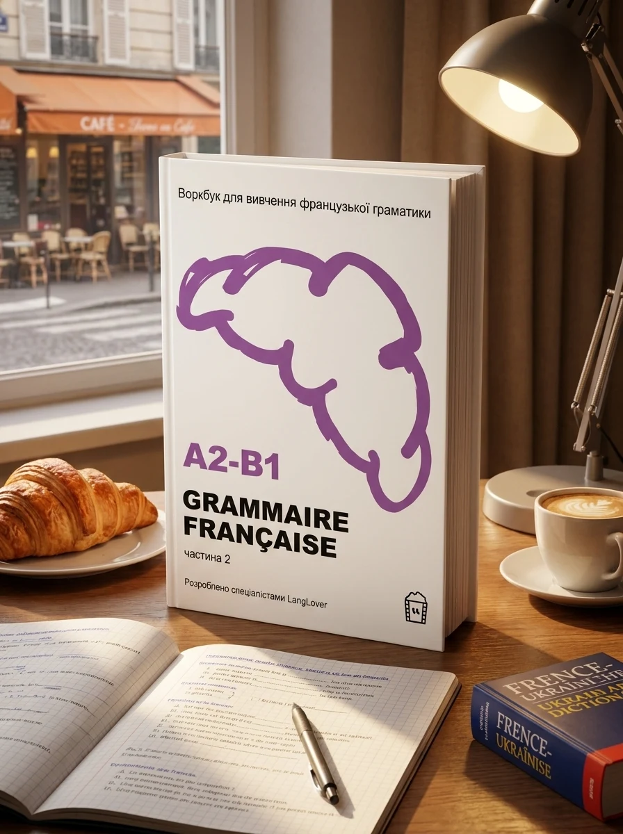 Воркбук для вивчення французької граматики GRAMMAIRE FRANÇAISE A2-B1 — фото 2