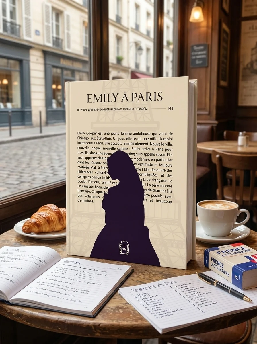 Воркбук для вивчення французької мови за серіалом Emily à Paris (B1) — фото 2