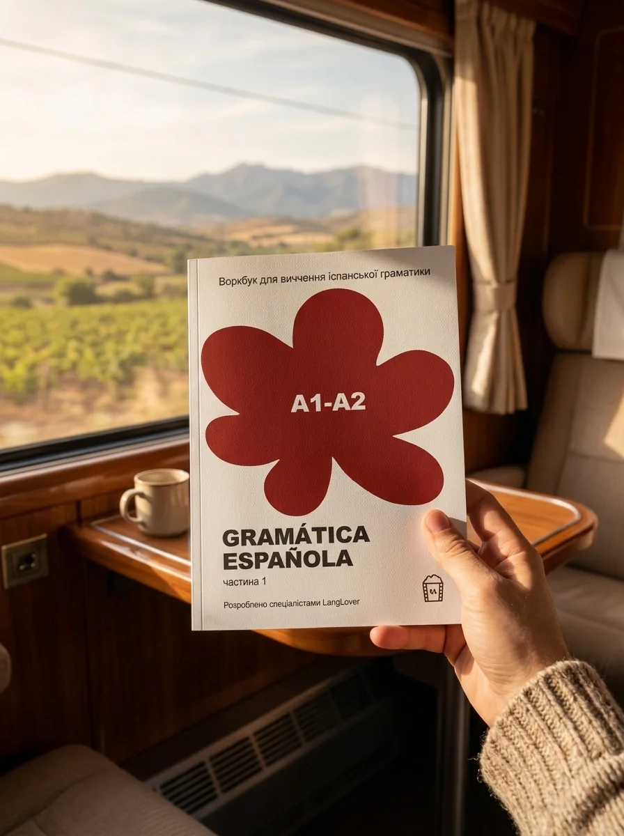 Воркбук для вивчення іспанської граматики Gramática Española А1-А2 — Вивчення мов